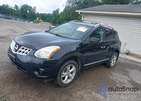 2011 Nissan Rogue Sv из США, поврежденный, VIN JN8AS5MV4BW283945